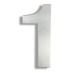 NUMBER (1) 8 INCH SILVER SS304