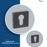 ROSE COVER SQURE (R-07) BLK شمسية
