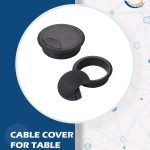 CABLE COVER FOR TABLE 80MMBLK